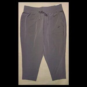 NWT Nike Bliss Luxe 7/8 Length Training Pants - DM3340-202 -Violet- Women's 1X